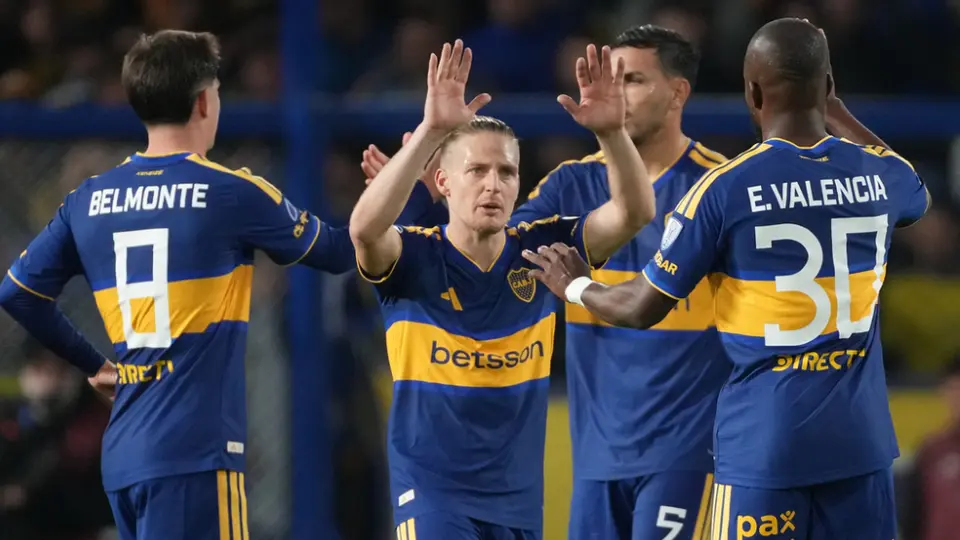 Boca Juniors pega primero ante Sao Paulo y toma ventaja en la Sudamericana