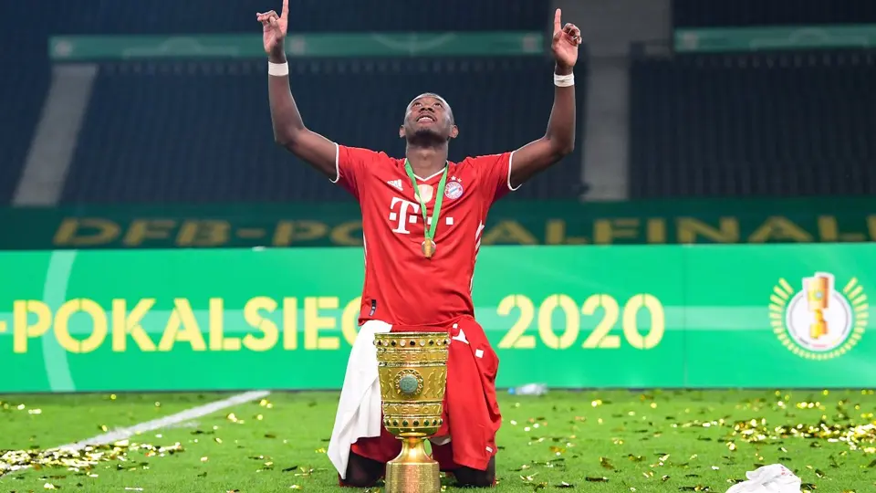 David Alaba en celebración con Bayern Munich | MEXSPORT