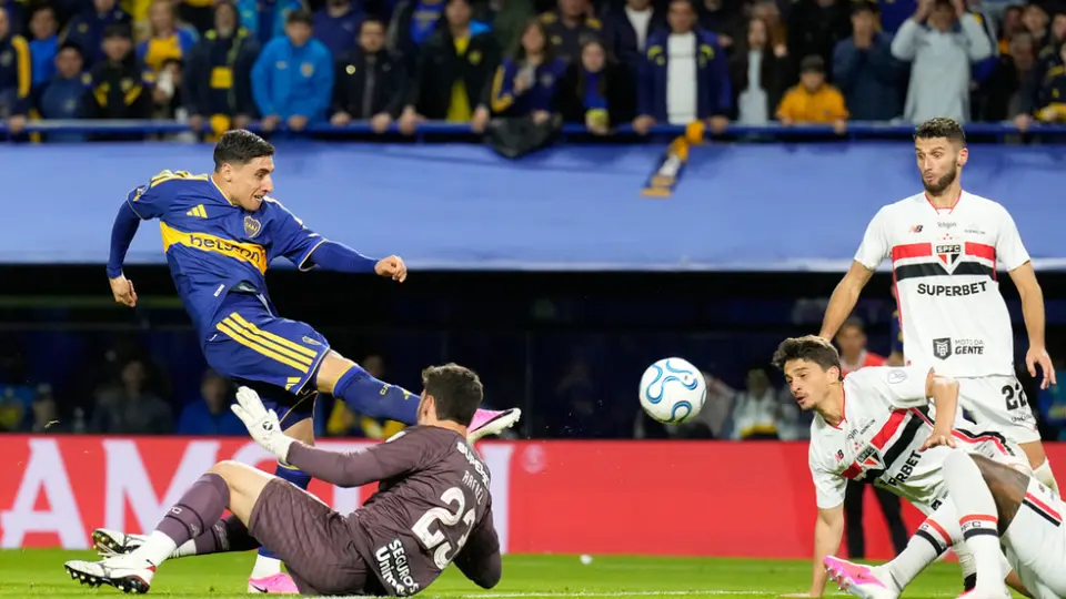 Gol de Miguel Merentiel ante Sao Paulo | AP