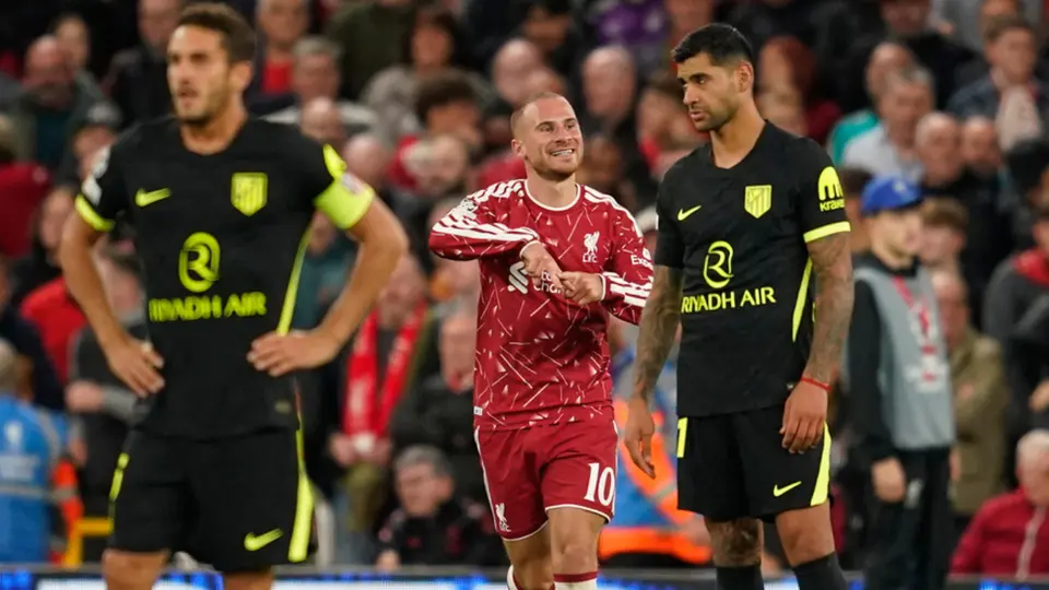 Liverpool remonta y vence al Atlético de Madrid en el arranque de la Champions League