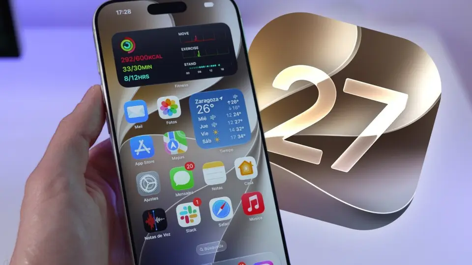 El nuevo control de Liquid Glass se encuentra en las nuevas funciones./APPLE