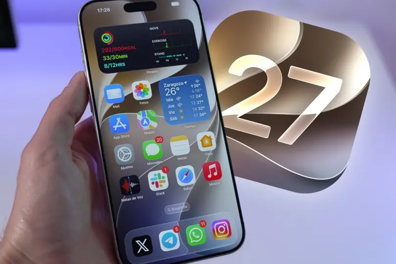 El nuevo control de Liquid Glass se encuentra en las nuevas funciones./APPLE