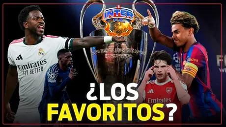 BARCELONA y REAL MADRID los FAVORITOS para GANAR la CHAMPIONS LEAGUE; El PSG y ARSENAL a IMPEDIRLO