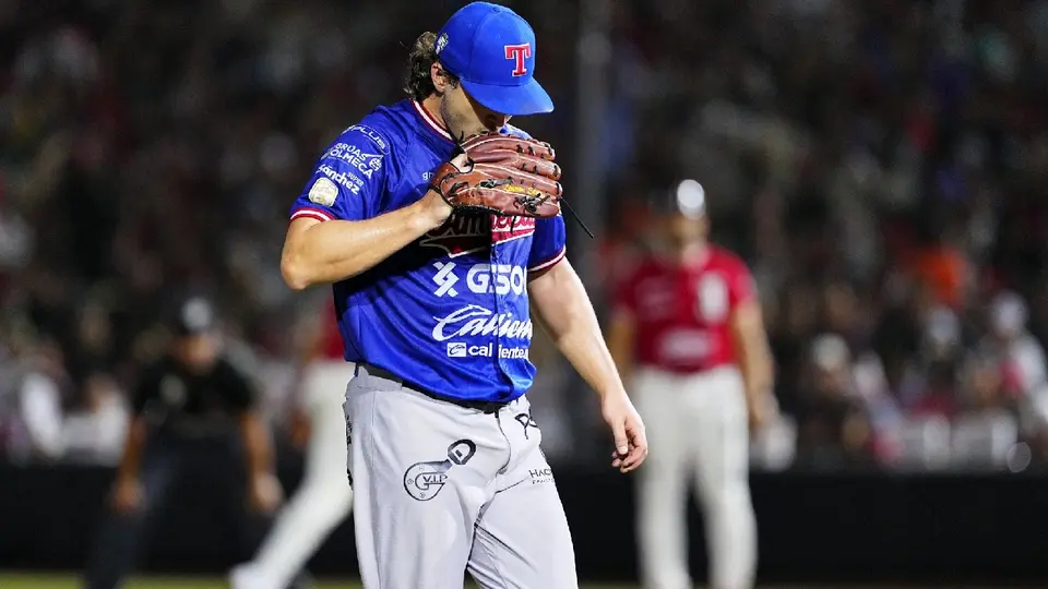 Austin Warner, pitcher de los Olmecas de Tabasco | X @LMBBanorte