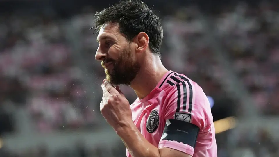 Lionel Messi en lamento con Inter Miami | AP
