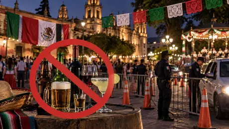 Ley Seca Edomex 15 y 16 de septiembre 2026: municipios confirmados, horarios y multas por vender alcohol