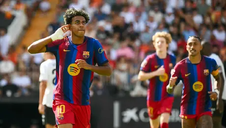 Lamine Yamal lanza mensaje a Dembelé tras excluirlo de sus favoritos al Balón de Oro