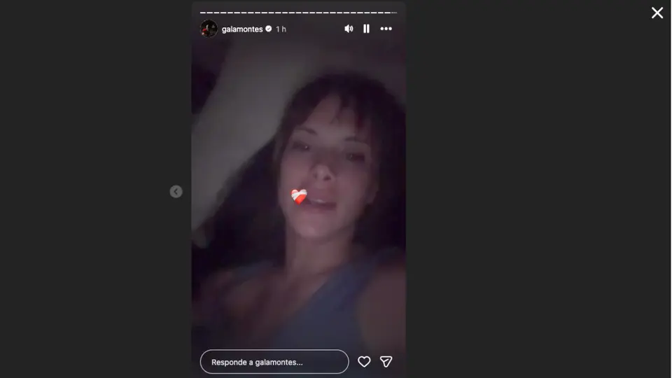 Gala Montes rompió el silencio y reapareció públicamente en sus redes sociales / Especial