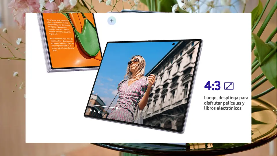 Samsung presume una pantalla de mayor tamaño para productividad, entretenimiento y consumo de contenido / Especial