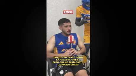 Jesús Garza: 'No sería justo llamar crisis a lo que pasa con Tigres'