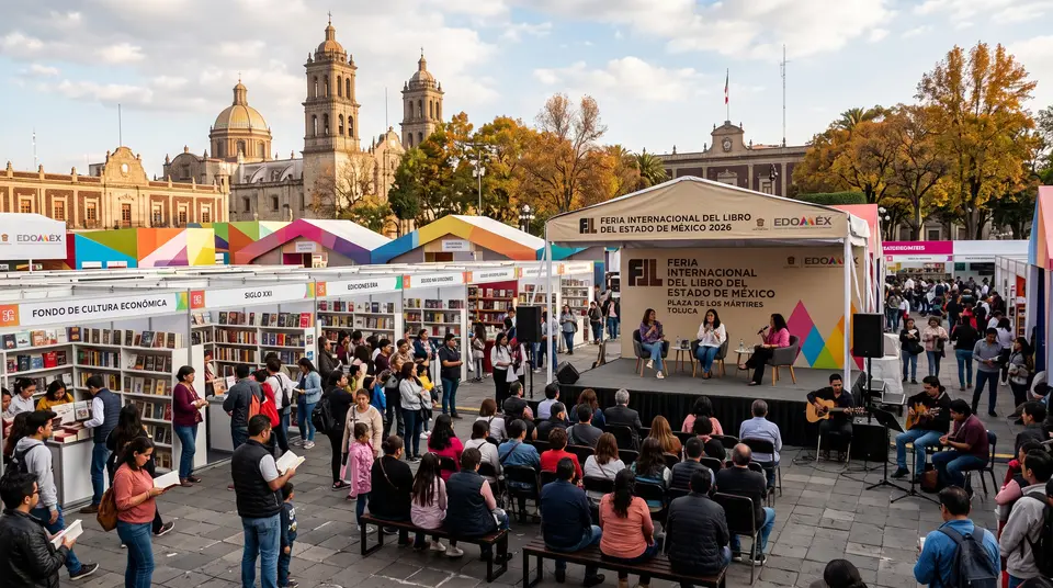 Programa de la FIL Zócalo: conciertos, presentaciones de libros, talleres y charlas se realizarán del 9 al 18 de octubre./especial