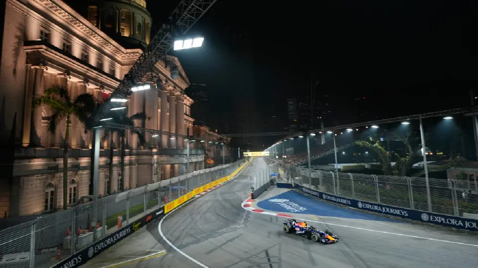 Max Verstappen durante la clasificación del GP de Singapur | AP