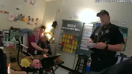 VIDEO: Revelan video de niño de 6 años que disparó a su maestra y retó a policías tras el ataque