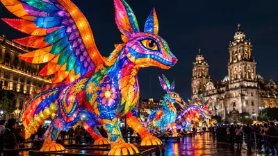 Alebrijes gigantes iluminarán la CDMX este fin de semana; así puedes verlos gratis