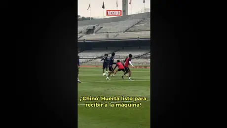 Pumas entrenó en el Olímpico previo a su duelo con La Máquina