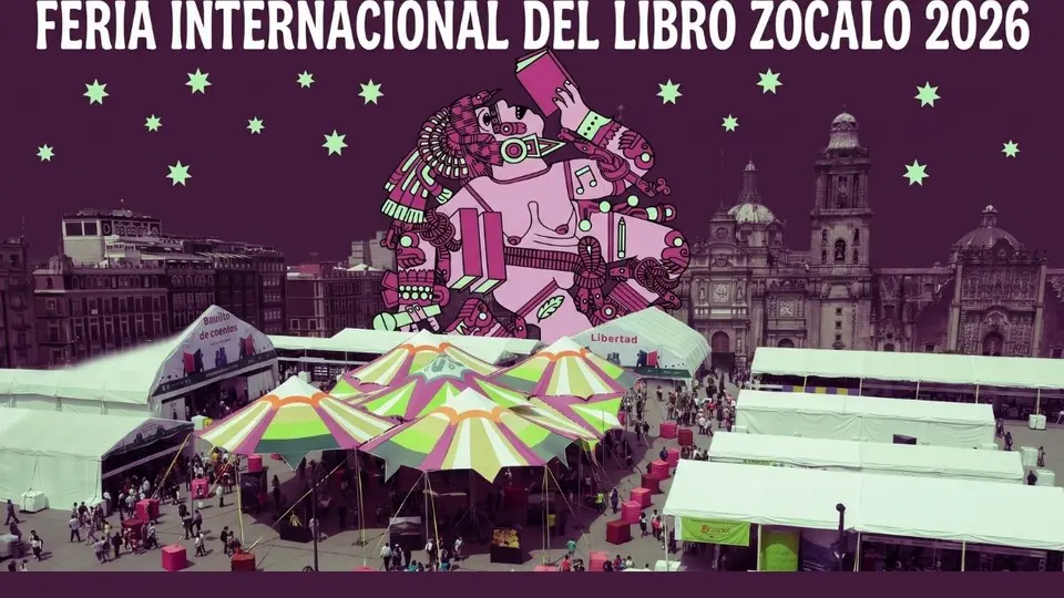 FIL Zócalo 2026: programa completo, conciertos y actividades gratis del 9 al 18 de octubre