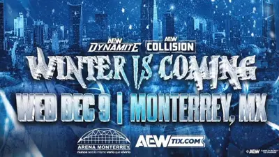 ¡AEW llega por primera vez a Monterrey! Anuncian Dynamite y Collision: Winter Is Coming