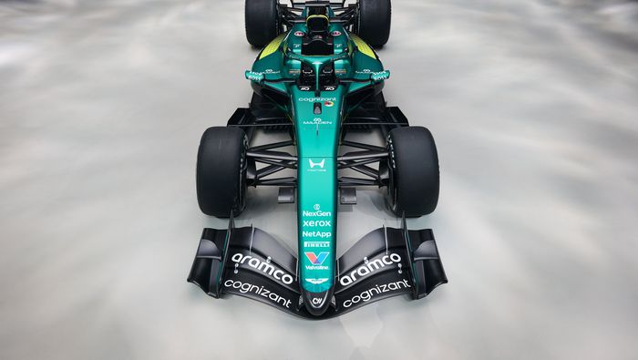 Así es el nuevo monoplaza de Aston Martin | X: @AstonMartinF1