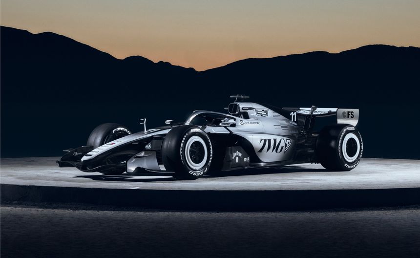 Cadillac apostó por una decoración innovadora en su primer auto de Fórmula 1 | X: @Cadillac_F1