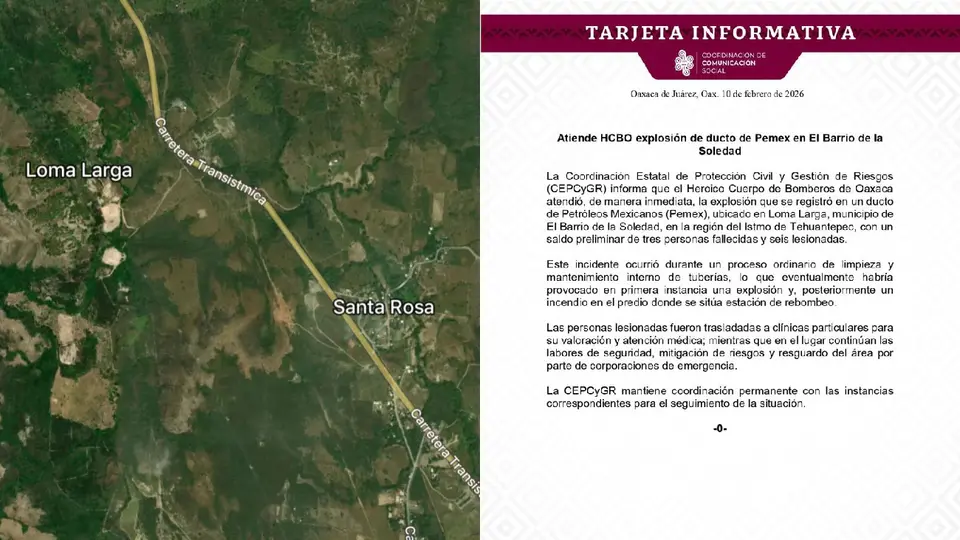 Al lugar llegaron los cuerpos de emergencia para controlar el incendio y atender a los heridos / Redes Sociales