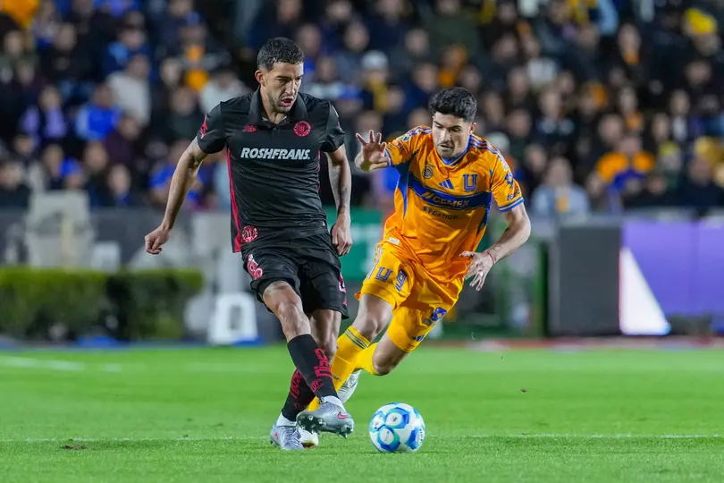 Nico Ibáñez en el partido contra Toluca en la Jornada 3 del Clausura 2026 de la Liga MX | IMAGO 7