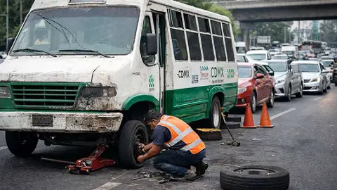 Los concesionarios dicen que no tienen recursos ni para refacciones/X: @TransporteInfo