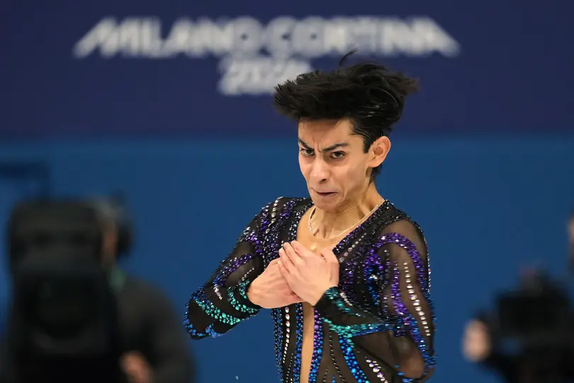 Donovan Carrillo en los Juegos Olímpicos de Invierno l AP