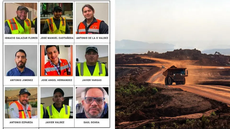 Las autoridades continúan con los trabajos para encontrar a todos los mineros / Especial