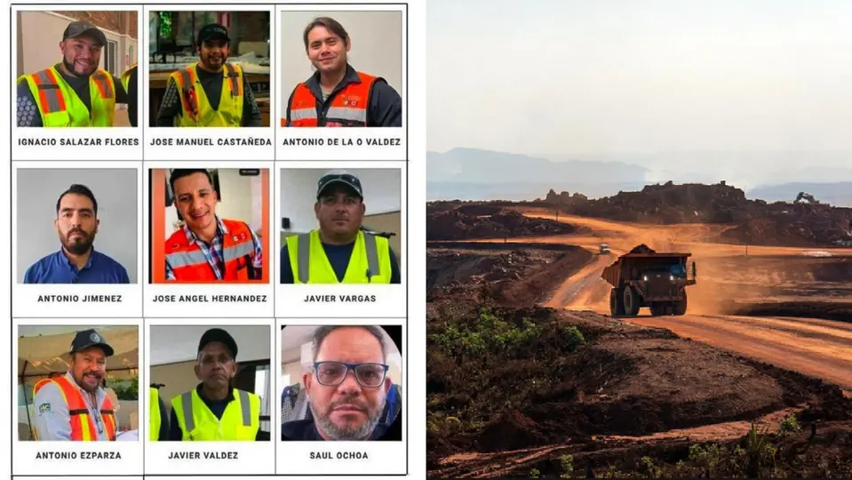 Las autoridades continúan con los trabajos para encontrar a todos los mineros / Especial