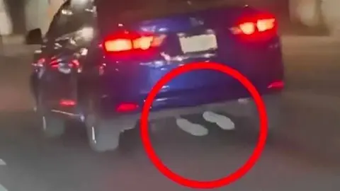 Roberto murió luego de ser atropellado y arrastrado varios kilómetros por Gaby 'N'/X: @amarilloalarcon