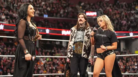 Segmento entre Vaquer y Morgan en RAW | WWE