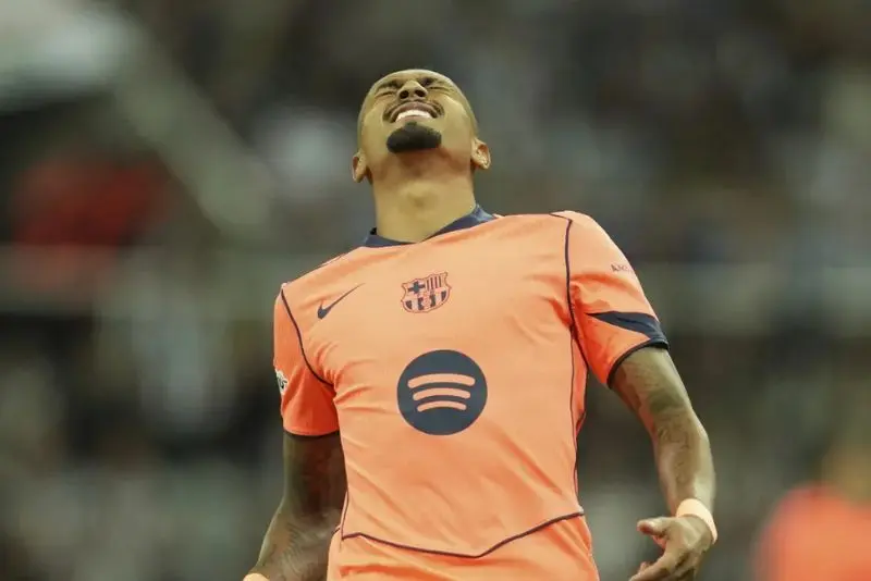 Raphinha es duda para las semifinales contra el Atlético de Madrid | AP