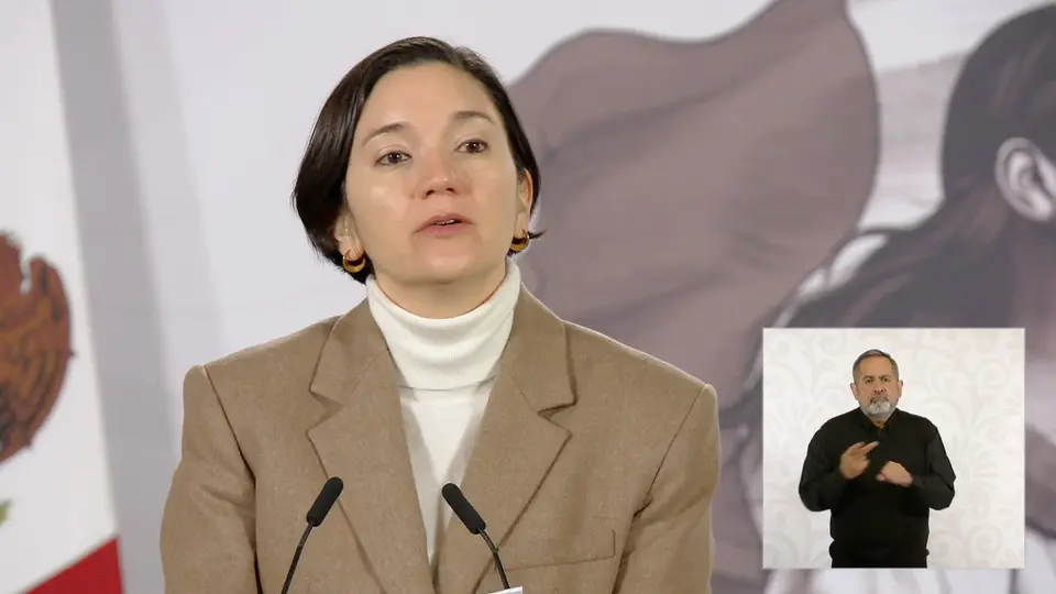 Marcela Figueroa, titular del Secretariado Ejecutivo del Sistema Nacional de Seguridad Pública. / Captura de imagen