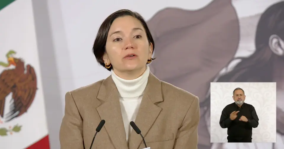 Marcela Figueroa, titular del Secretariado Ejecutivo del Sistema Nacional de Seguridad Pública. / Captura de imagen