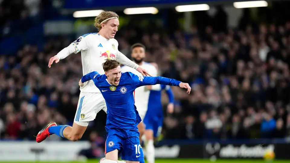 Chelsea y Leeds empatan con Cole Palmer como villano