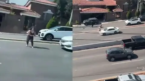 VIDEO: Identifican a mujer atropellada en Monterrey; padece trastornos de personalidad