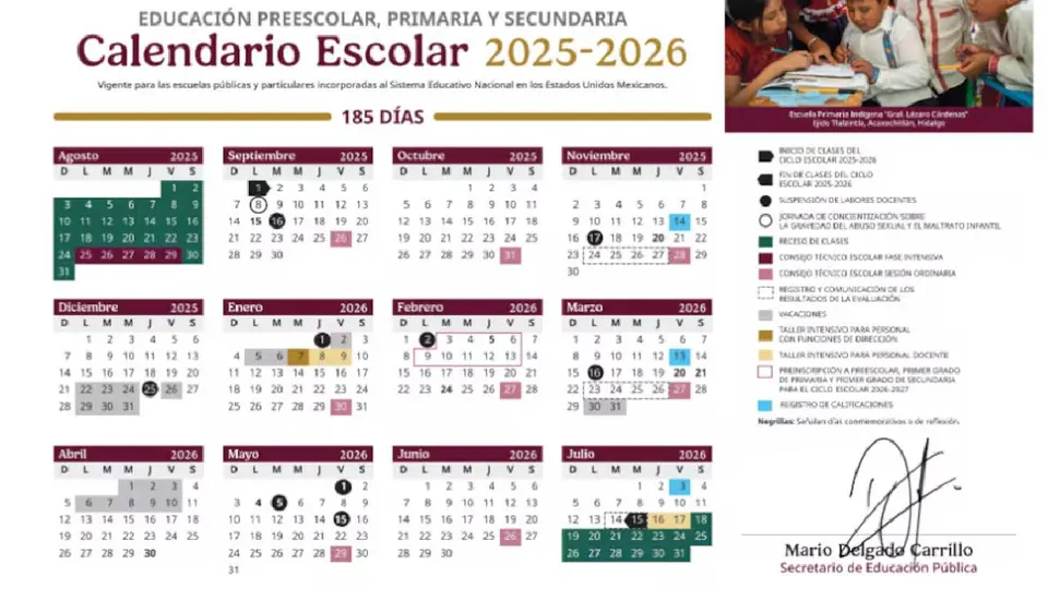 La suspensión de clases se debe a una jornada administrativa para el registro de calificaciones de los alumnos./ SEP
