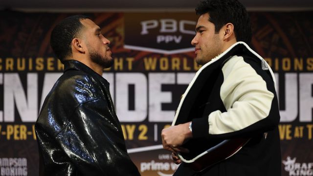 Benavidez y Ramírez se vieron las caras | X @GoldenBoyBoxing