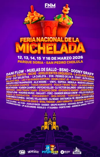 CARTEL DE LA FERIA NACIONAL DE LA MICHELADA 2026