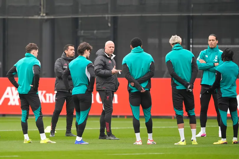 Entrenamiento de los Reds previo al partido | AP