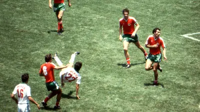 A 89 días del Mundial: Manuel Negrete anotó el gol más bonito de los Mundiales, en Octavos de Final contra Bulgaria en México 1986