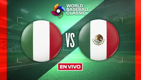 Italia vs México Clásico Mundial de Beisbol Primera Ronda