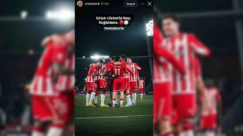 Cristiano Ronaldo en instagram l CAPTURA