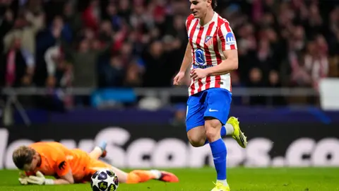 Antonín Kinsky vs Atlético de Madrid | AP