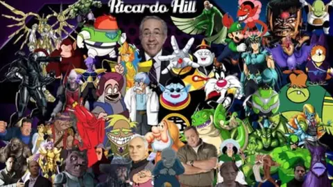 Ricardo Hill también se ha desempeñado como actor de doblaje. / @ricardohill7