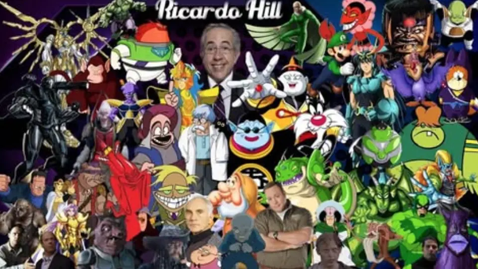 Ricardo Hill también se ha desempeñado como actor de doblaje. / @ricardohill7