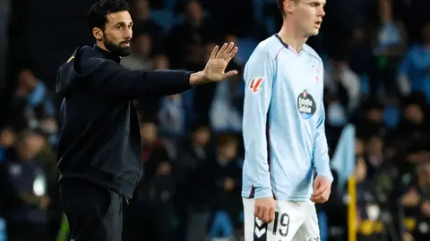 Álvaro Arbeloa durante el partido de Real Madrid contra Celta | AP