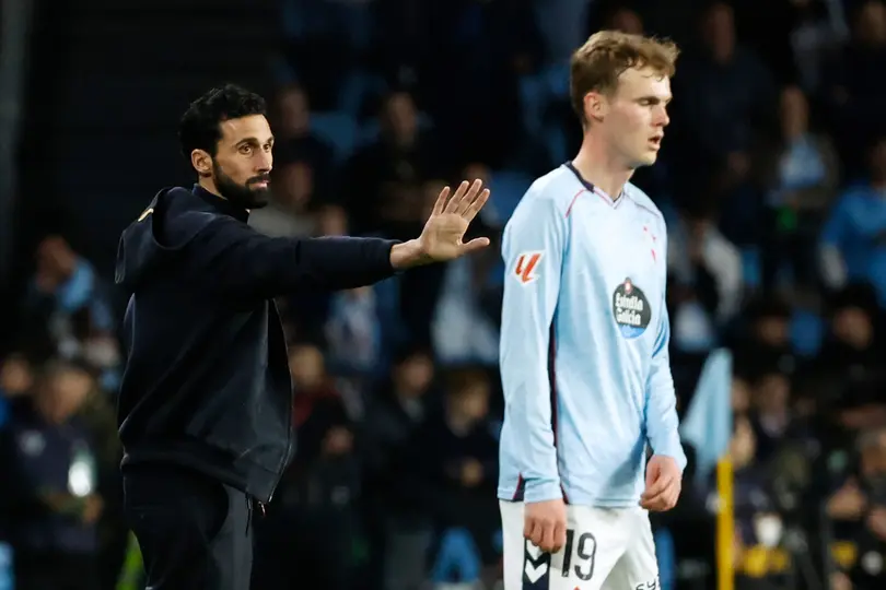 Álvaro Arbeloa durante el partido de Real Madrid contra Celta | AP