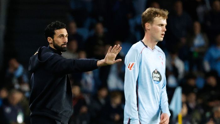 Álvaro Arbeloa durante el partido de Real Madrid contra Celta | AP