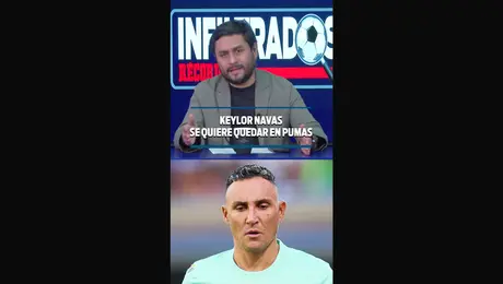 KEYLOR NAVAS SE QUIERE QUEDAR EN PUMAS